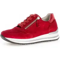 Gabor 06.528 Chaussures pour femmes - Chaussures basses - Baskets rouge Loisirs NEU