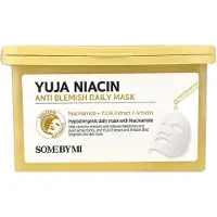 SOME BY MI Yuja Niacin Anti-Blemish Daily Mask - 370 ml / 30 pcs