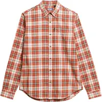 Superdry Chemise mélange de couleurs / rouge rouille