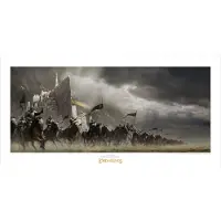 Weta Workshop Reproduction artistique du Seigneur des Anneaux « La charge de Faramir » 59 x 30 cm