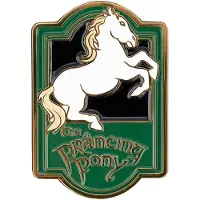Weta Workshop Lord Of The Rings The Prancing Pony Magnet Doré