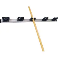TOOLFLEX Betra Barre de fixation Support pour appareils Support pour balais noir 103 cm