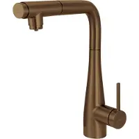 Deante Kitchen faucet with water filter connection with pull-out spout
