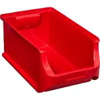 Allit 456213 Bac à bec ProfiPlus Box 4 en PP rouge
