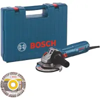 Bosch GWS 12-125 Meuleuse D'angle Avec Meule Diamantée En Coffret