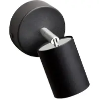 Nowodvorski Lighting Spot Lampe Noir GU10 abat-jour réglable design moderne Applique Spot Lampe de lecture Lit Canapé