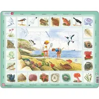 Larsen Puzzle Puzzle Cadre - Bord de mer (en italien) - 26 à 50 pièces