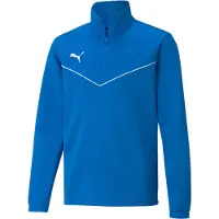 Puma Sweat de sport 'TeamRise' bleu / blanc