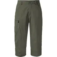 Vaude Men's Farley Capri Pants II, pantalons de randonnée, homme, vert