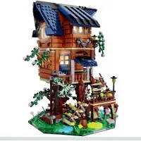 Cada Tree House Construction Game 1155 Pieces Multicolore Enfants