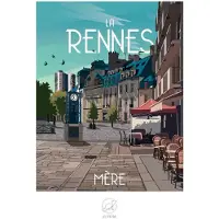 La Loutre puzzels Puzzle La RENNES Mère - 1000 pièces