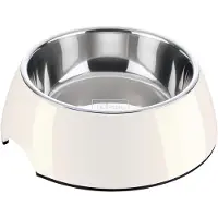 Hunter Melamine Gamelle à eau et nourriture - Blanc - 350 ml