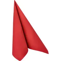 Papstar ROYAL Collection - Serviette - Taille 40 x 40 cm - jetable - bordeaux (pack de 50)