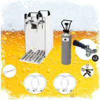 Ich-zapfe Tireuse Bière Contacteur 40 Kit 2 Voies Refroidisseur Sec 50 L/h Green Line