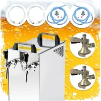 Ich-zapfe Tireuse Bière 2 Voies Contact 40/K 50 L/h Acier Inox Refroidisseur Sec Green Line