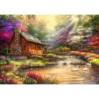 Bluebird Puzzle Puzzle Brookside Retreat - 1000 pièces