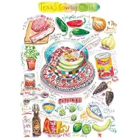Magnolia Puzzle Texas Cowboy Chili - 1000 pièces