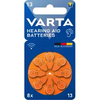 Varta Piles Auditives Type 13 8-Blister -