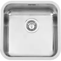 Reginox Evier, acier inoxydable Evier de cuisine IB 4040 40x40 cm R32015