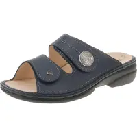 Finn Comfort Mule 'Pantolette Damen 02550 120040 Echtleder in blau' bleu