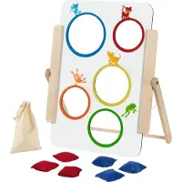 Jeu de Lancer en Bois Sac de Lancer, 8dlg.