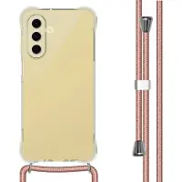 IMoshion Coque arrière Transparente avec cordon Samsung Galaxy A26 - Rose Doré
