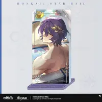 Mihoyo Honkai: Star Rail Light Cone Acryl Ornament mit Glitzer: Dr. Ratio Baptism of Pure Thought 15 cm