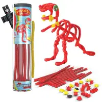 Spaghetteez Velociraptor Flexibele Bouwstaafjes, 34dlg.