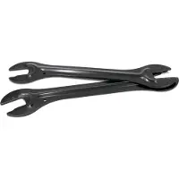 Icetoolz Jeu de 2 clés à cône pour moyeux 13/15 +14/16 acier vélo
