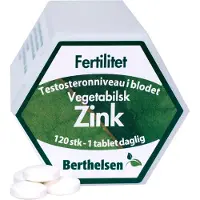 Berthelsen Naturprodukter - Zink 120 stk.