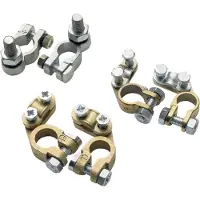 VETUS Batt M10 Battery Cable Flange Terminal Argenté 150 mm²