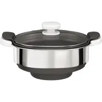 Moulinex Cuiseur vapeur 3.7l inox/gris - - XF384B10 - companion
