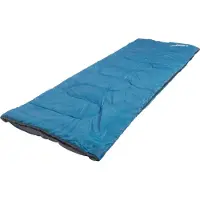Dunlop Sac de couchage léger - bleu - Sac de rangement - 190x75cm