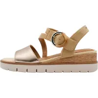 Tamaris Sandales Compensées en cuir