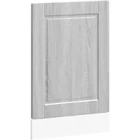 vidaXL Panneau de cache-lave-vaisselle Porto Gris Sonoma 45 x 1,5 x 57 cm