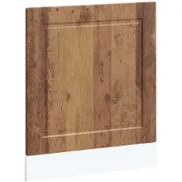 vidaXL Panneau de cache pour lave-vaisselle Porto, aspect bois ancien, 60 x 1,5 x 57 cm