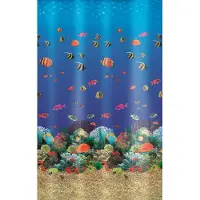 Kleine wolke Rideau de douche Malediven 180x200 cm Multicolore