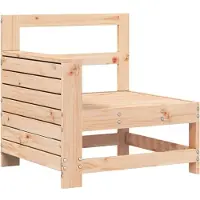 vidaXL Canapé de jardin avec accoudoirs 69x62x70,5 cm pin massif