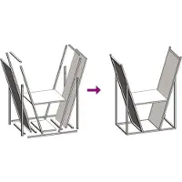 vidaXL Étagère à bois de chauffage Blanc 69,5x35x81 cm Acier laminé à froid