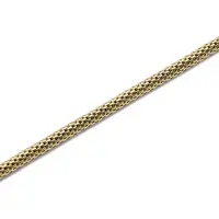 Daniel Wellington - Gold-plated unisex Tide Mesh chain DW00401099