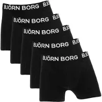 Björn Borg Boxers - 5 Pack - Noir - - 7-8 ans (122-128) - Boxers