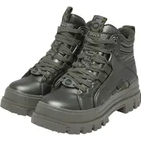 Buffalo Bottines à lacets 'Aspha' vert foncé
