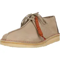 Clarks pour homme. 26178478 Chaussures en cuir beige Desert Trek (44), Plat, Lacets, Casuel