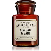 PADDYWAX Apothecary Sea Salt & Sage bougie parfumée 226 g