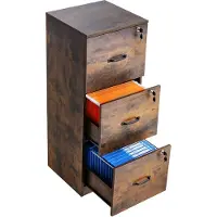 Vevor Classeur vertical à 3 tiroirs avec serrure