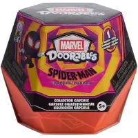 Just Play Marvel Doorables Spider-Verse Figurines en capsule - 10 modèles - Envoi aléatoire - Assortiment multicolore - Enfants - Multicolore - Taille unique