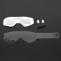 Smith Tear Off Universel Clair Masque Lunette Casque Cross Pour Moto Unvtof12 Neuf