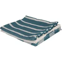 Cosy & Trendy Lot 3 Torchons 50 X 70 Cm Green Heron - Stoff -