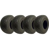Parnells 18x8.50-8 Pneu tondeuse 4ply Multi Turf Grass Wanda P332 Road Legal (Lot de 4)