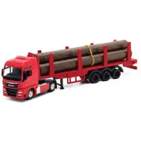 Welly Camion MAN TGX 1:64 avec bois 68013